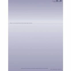 Coupon 🧨 Medical Arts Press Solid Color Laser Statements; Style A, With Credit Card Information, Purple 🔔