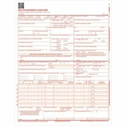 Buy 🎉 TFP HCFA CMS-1500 Laser Health Insurance Forms ComplyRight™ CMS-1500 Health Insurance Claim Form (02/12); Laser-Cut Sheet, 500/Box ⌛