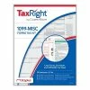 Flash Sale 🎉 ComplyRight Tax Forms TaxRight 2022 1099-MISC 4-Part Laser Tax Form Kit With Envelopes, 50/Pack (SC6103E) 🔥