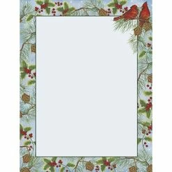 Discount 🧨 Great Papers Holiday Stationery Cardinal With Pine, 80/Count (2011353) ⌛