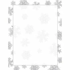 Cheapest 🎉 Fun Paper Letterhead; Seasonal Great Papers® Holiday Stationery Icy Flakes , 40/Count 🔥