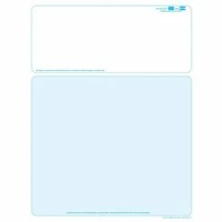 Hot Sale 🌟 Medical Arts Press Solid Color Laser Statements; Style B, With Credit Card Information, Teal ❤️