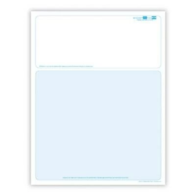 Hot Sale 🌟 Medical Arts Press Solid Color Laser Statements; Style B, With Credit Card Information, Teal ❤️ - Image 3