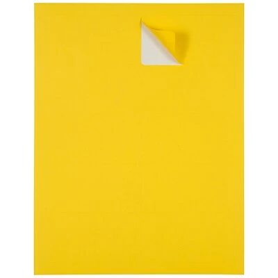 New 👏 JAM Paper Laser/Inkjet Shipping Address Labels, 2" X 4", Yellow, 10 Labels/Sheet, 12 Sheets/Pack (302724410) 🛒 - Image 3