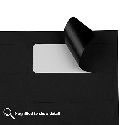 Budget ⌛ JAM Paper Laser/Inkjet Mailing Address Labels, 1" X 2 5/8", Black, 30 Labels/Sheet, 4 Sheets/Pack (302228592) ⭐ - Image 4