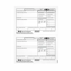 Cheap 🌟 W-2 Individual Forms TOPS 2022 W-2 Tax Form, 1-Part Copy B, White, 100 Forms/Pack (LW2EEBQ) 🛒
