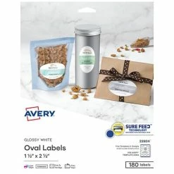 Best deal ⌛ Avery Easy Peel Laser/Inkjet Multipurpose Labels, 1 1/2" X 2 1/2", Glossy White, 18/Sheet, 10 Sheets/Pack (22804) 😍