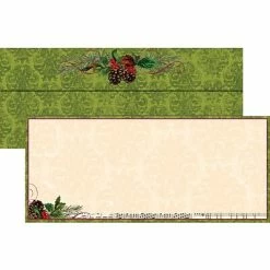 Wholesale 🌟 Great Papers® Envelope Collection Great Papers Holiday Card Envelopes Pinecone Garland, 40/Count (2014067) 🥰