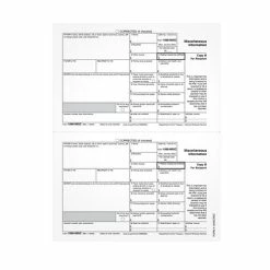 New ❤️ TOPS 2022 1099-MISC Laser Tax Forms, 50/Pack (LMISCREC-S) 🤩