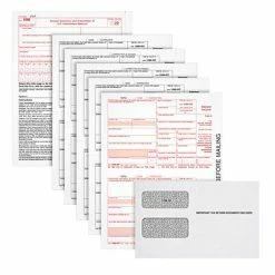 Promo 🧨 TOPS 2022 1099-INT Laser Tax Forms Kit, 100 Sets Per Kit (LINT4KIT-S) 🎁