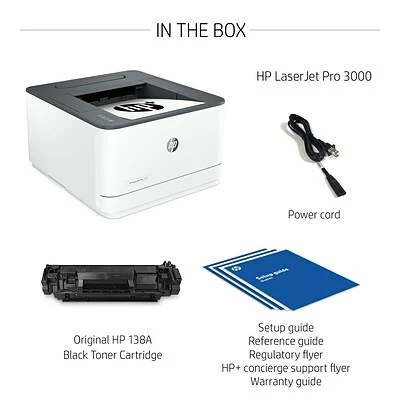 Top 10 😉 Printers HP LaserJet Pro 3001dwe Wireless Black & White Printer With HP+ Smart Office Features, Bonus 3 Months Instant Ink (3G650E#BGJ) ✔️ - Image 9