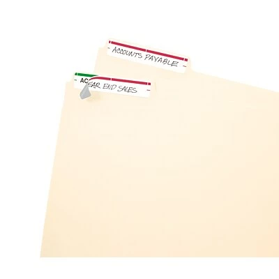 Promo 🛒 Avery Laser/Inkjet File Folder Labels, 2/3" X 3 7/16", Dark Red, 252/Pack (5201) 👍 - Image 4