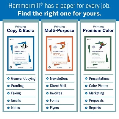 Buy 🥰 Card Stock 🔨 Hammermill Premium Color Copy 80 Lb. Cover Paper, 8.5" X 11", White, 250 Sheets/Ream (120023) 🌟 - Image 3