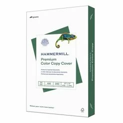 Brand new ❤️ Card Stock 🔨 Hammermill Premium Color Copy 80 Lb. Cover Paper, 11" X 17", White, 250 Sheets/Pack (HAM120037A) ❤️