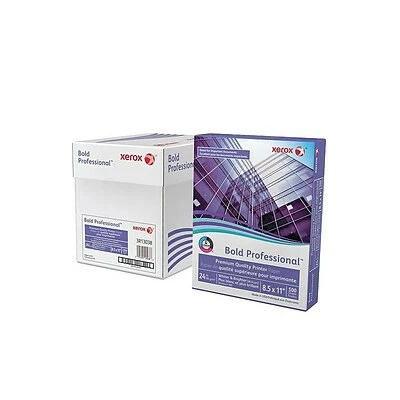 Top 10 🔥 Xerox® 24-lb. Premium White Laser Paper Xerox Bold Professional 8.5" X 11" Bond Paper, 24 Lbs., 98 Brightness, 500 Sheets/Ream, 5 Reams/Carton (3R13038) 🧨 - Image 2