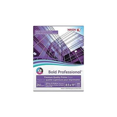 Top 10 🔥 Xerox® 24-lb. Premium White Laser Paper Xerox Bold Professional 8.5" X 11" Bond Paper, 24 Lbs., 98 Brightness, 500 Sheets/Ream, 5 Reams/Carton (3R13038) 🧨 - Image 4