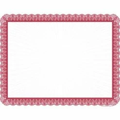 Top 10 🎉 Masterpiece Studios Great Papers® Certificates Great Papers® 24 Lb. Red Value Certificates, 100/Pack ⭐